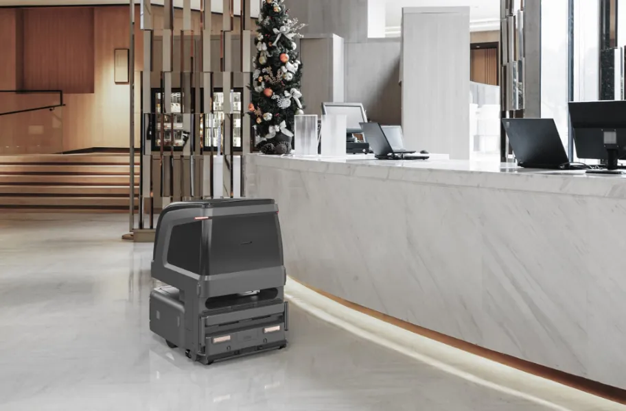 Up หุ่นยนต์ AMR เคลื่อนที่อัตโนมัติ หุ่นยนต์อเนกประสงค์