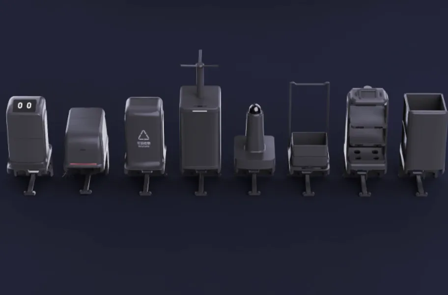 Up หุ่นยนต์ AMR เคลื่อนที่อัตโนมัติ หุ่นยนต์อเนกประสงค์